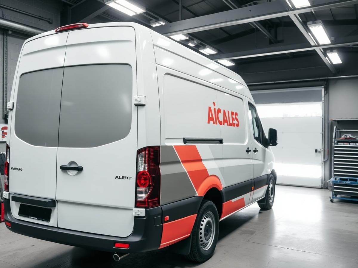 Branded vehicle produced by Major Signs